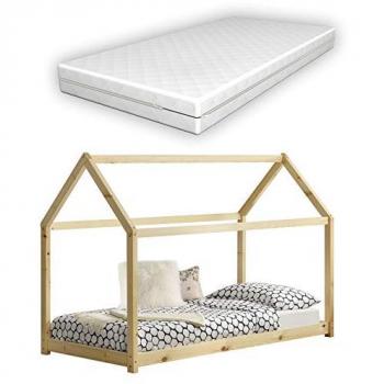 Netstal Kinderbett 80 x 160 cm mit orthopädischer Matratze