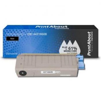 PrintAbout Toner Schwarz für OKI 44318608