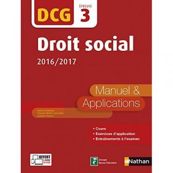 Droit social DCG 3 : Manuel & Applications