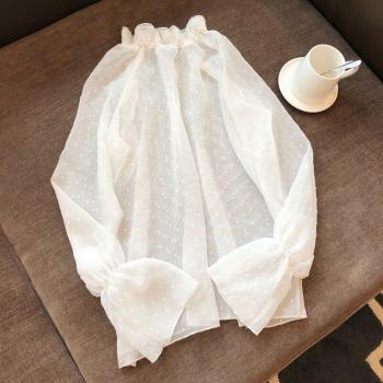 Lolita Kleid Erdbeere mit Bluse und kräuselndem Saum