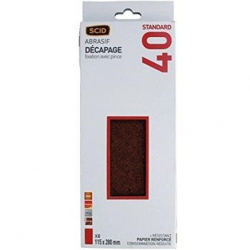 Fixation en acier galvanisé avec vis