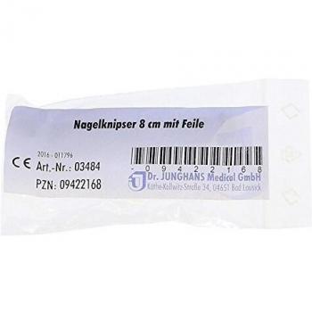 Nagelknipser 8 cm mit integrierter Feile