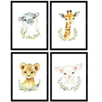 Cuadro Infantil de Animales