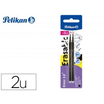 Pelikan blister 2 Erase 2.0 recambio