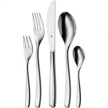 WMF Sinus Menübesteck‑Set 30 Stück – Löffel, Gabeln, Messer