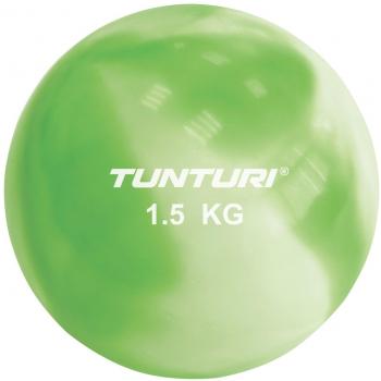 Tunturi Grüner Yogaball – 1,5 kg, stabiler Trainingsball (14TUSYO004)