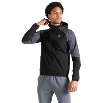 Chaqueta Impermeable Ligera Dare2b Movimiento para Hombre Gris (XXXL)