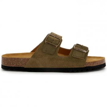 Ciabatte Scholl Julien Khaki Taglia 45