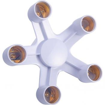 5 in 1 E27 Light Bulb Splitter