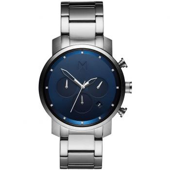 MVMT Stainless Steel Chronograph Men's Watch, MC02-SBLU