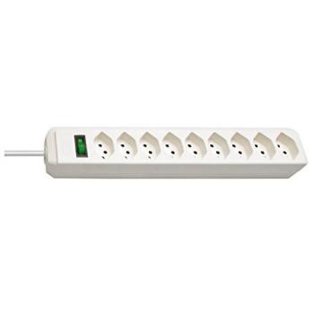 Brennenstuhl 9-fach Steckdosenleiste Typ J mit 2m Kabel