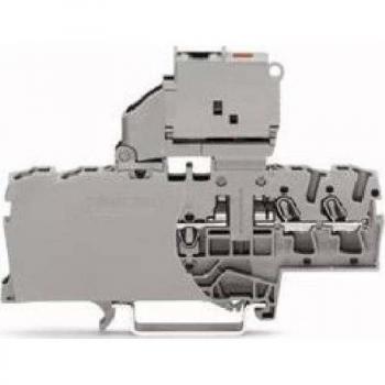 WAGO 2002-1811/1000 Sicherungsklemme 6.20 mm Grau 50 Stück