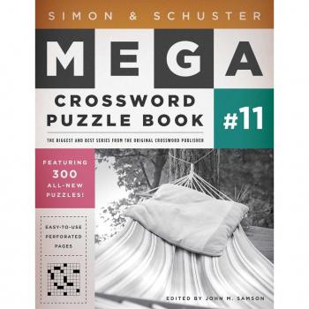 Simon & Schuster Mega Crossword Puzzle Book #11, by John M. Samson