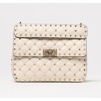 Valentino Rockstud Spike Panna Nappa – Taglia OS