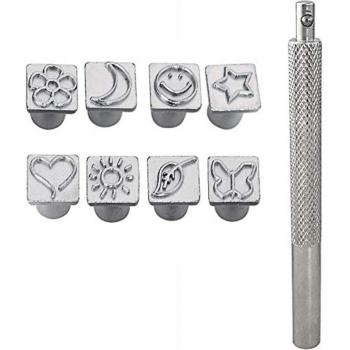 Outils Poinçonnières Métalliques – Ensemble Cuir 8