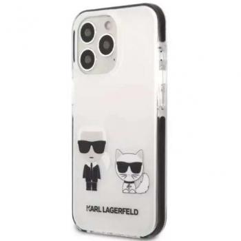 Cover Apple iPhone 13 Pro Max 6,7 Karl&Choupette in Bianco