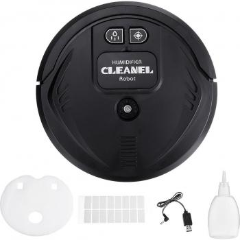 Automatic Robot Mop with Dry and Wet Cleaning Functions and USB Charging