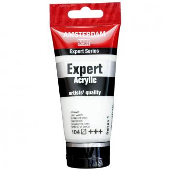 Acrylic Paint White Zinc – Amsterdam Expert – 75 ml Tube