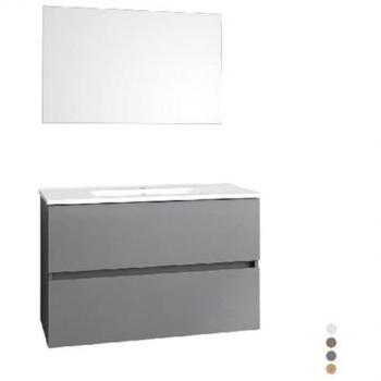 Salle de bain armoire suspendue Dearum 80×45×52 cm bois