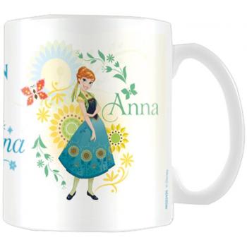 Tazza Frozen con immagini di Elsa e Anna di Pyramid International in ceramica multicolore