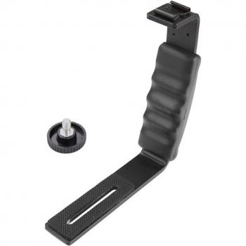 Gimbal Halterung L-Form mit 2 Heißer Schuh Halterungen für DJI OSMO Mobile 2