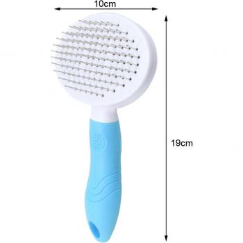 Stainless Steel Cat Shedding Brush with Automatic Cleaner