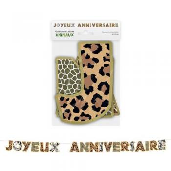 Anniversary Animal Skin Garland 4m Nature