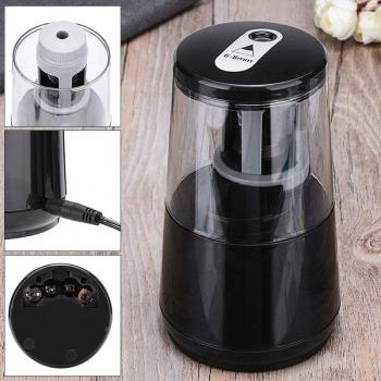 Electric Artists Pencil Sharpener with Helical Steel Blade