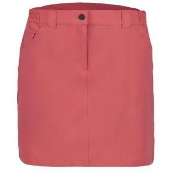 Falda Bedra de Color Rojo Coral para Mujer