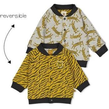 Veste enfant jaune réversible Go Wild