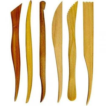 Set d'outils d'ébauche en bois, 15 cm, 6 pièces