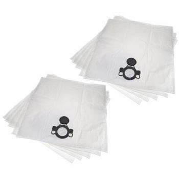 Raccolta di 10 Sacchetti Compatibili Nilfisk VL500-35L – 36x26 cm – Bianco