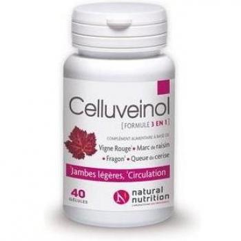 CelluVeinol – Soutien des Jambes Légères, 40 Gélules