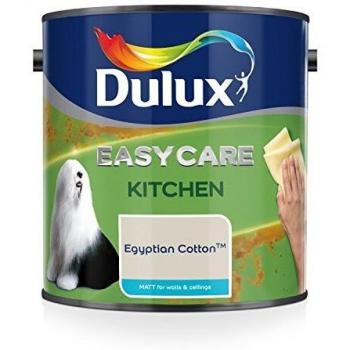 Dulux Easycare Kitchen Matt Emulsion Paint Egyptian Cotton
