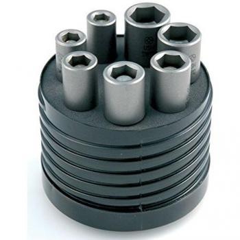 Mallette de vissage magnétique 6 pans 1/4