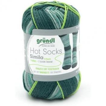 Gründl Hot Socks Simila 100 g Wolle für Socken und Häkelprojekte