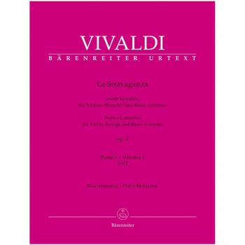 Concierto Op. 4 Vol. 1 La Stravaganza para Violín y Piano (Urtext)