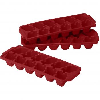 CURVER Stampi per cubetti di ghiaccio, Nero, 72 unità