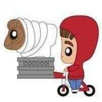 Elliott y E.T. Figura Oficial de Muñeca en Bicicleta