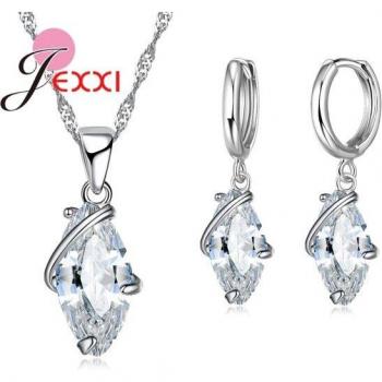 Dúo Nobleza Transparente CZ 925