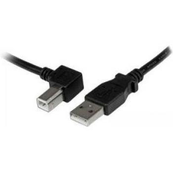 8ST10026857 2 m USB 2.0 A‑to‑B Left‑Angle Cable (Black)