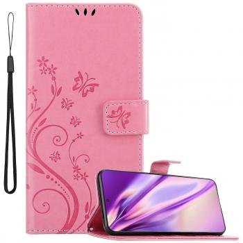 Custodia Protettiva Floreale Turchese per Samsung Galaxy S21 Ultra