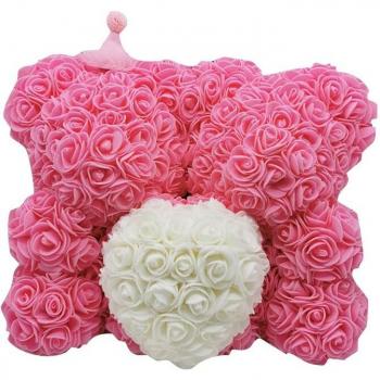 Valentine's Day Rose Bear