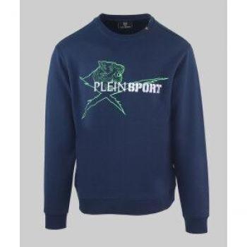 Sudadera Plein Sport Azul Hombre Todo Clima