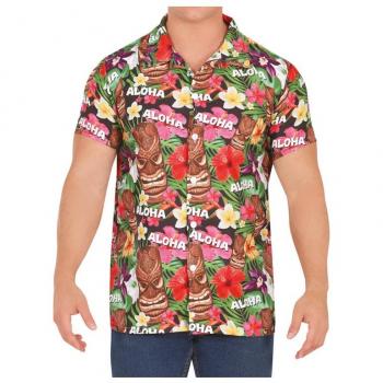 Camisa Aloha estampado para adulto