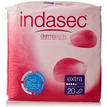 Indasec Extra Strong Incontinence Support Pads 20 Count