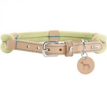 Collier à la mode Hunter Malia – verdâtre menthe – chaîne légère – cuir solide