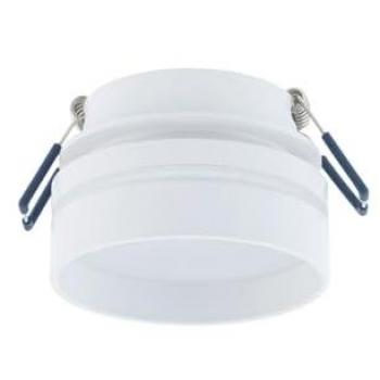Designer-Einbaustrahler Aluminium rund, 8 cm, Weiß