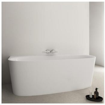 Baignoire îlot blanche Ideal Standard DEA 180 x 80 cm, avec vidage