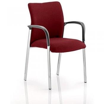 Academy Fully Bespoke Fabric Chair with Arms Cherry KCUP0033 80340DY